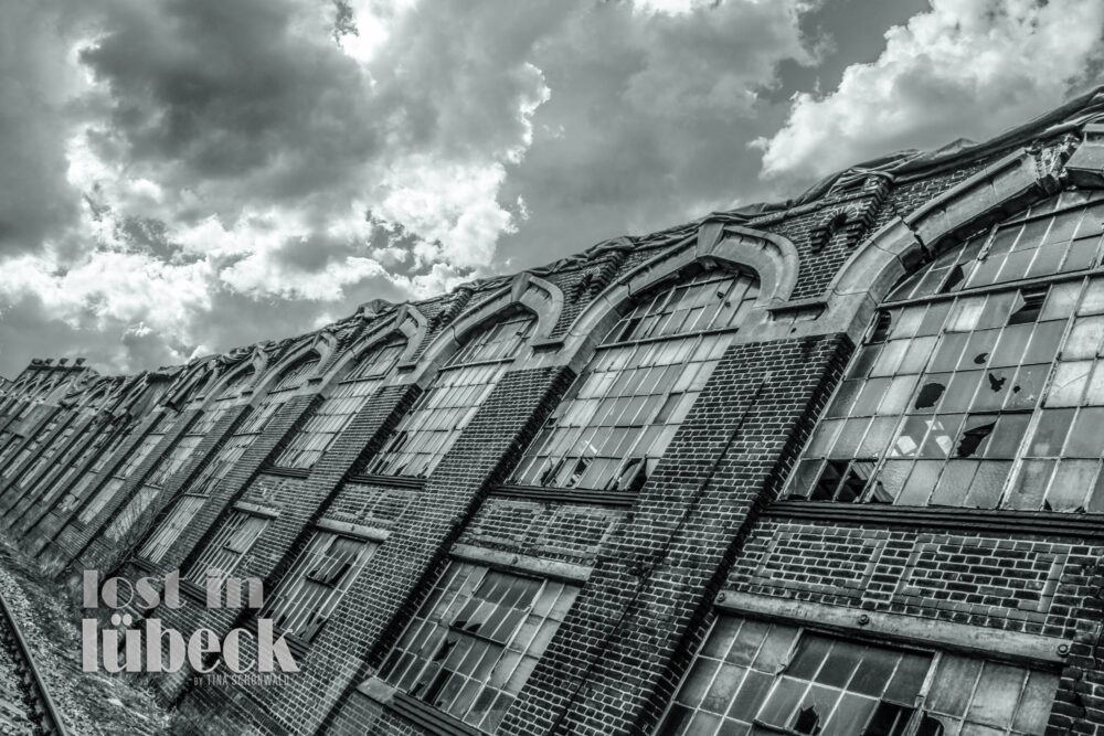 Einsiedelstrasse Lübeck Tudorhalle, Lost in Lübeck, LMG Gelände